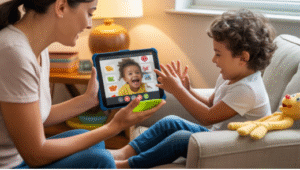 How Online Speech Therapy for Child Builds Stronger Words at Home