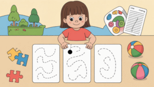Occupational Therapy Help Poor Handwriting with Visual Tracking