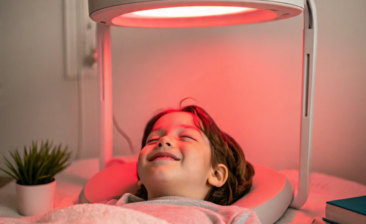 The Bright Side Real Benefits Red Light Therapy May Offer Kids