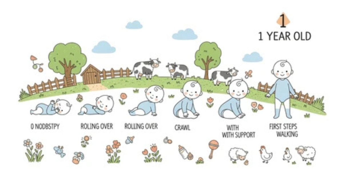 Rolling important developmental milestone