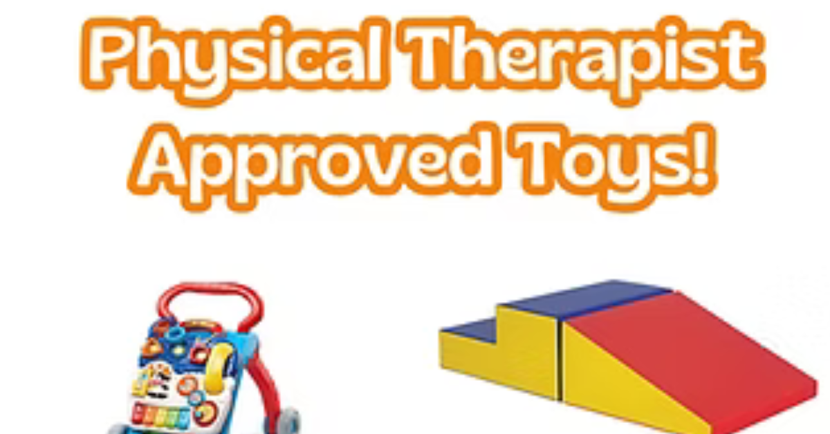 Physical therapist-approved baby toys