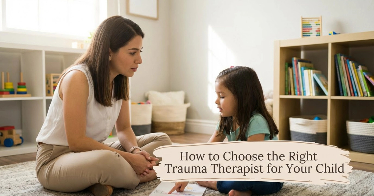How to Choose the Right Trauma Therapist for Your Child