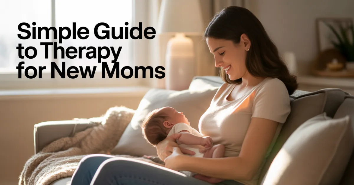 therapy for new moms