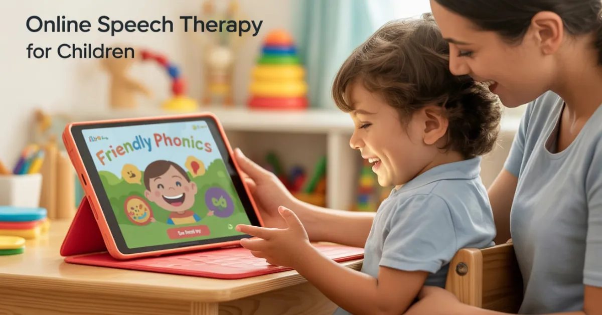 Online Speech Therapy For Child