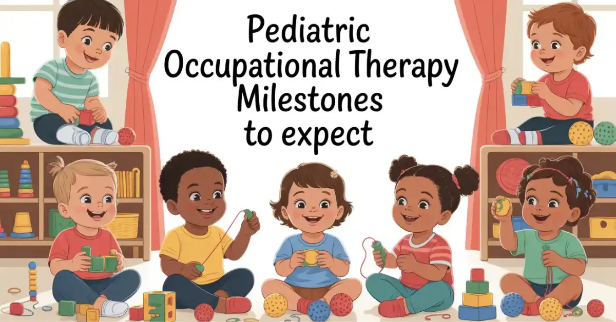 Pediatric Occupational Therapy Milestones to Expect