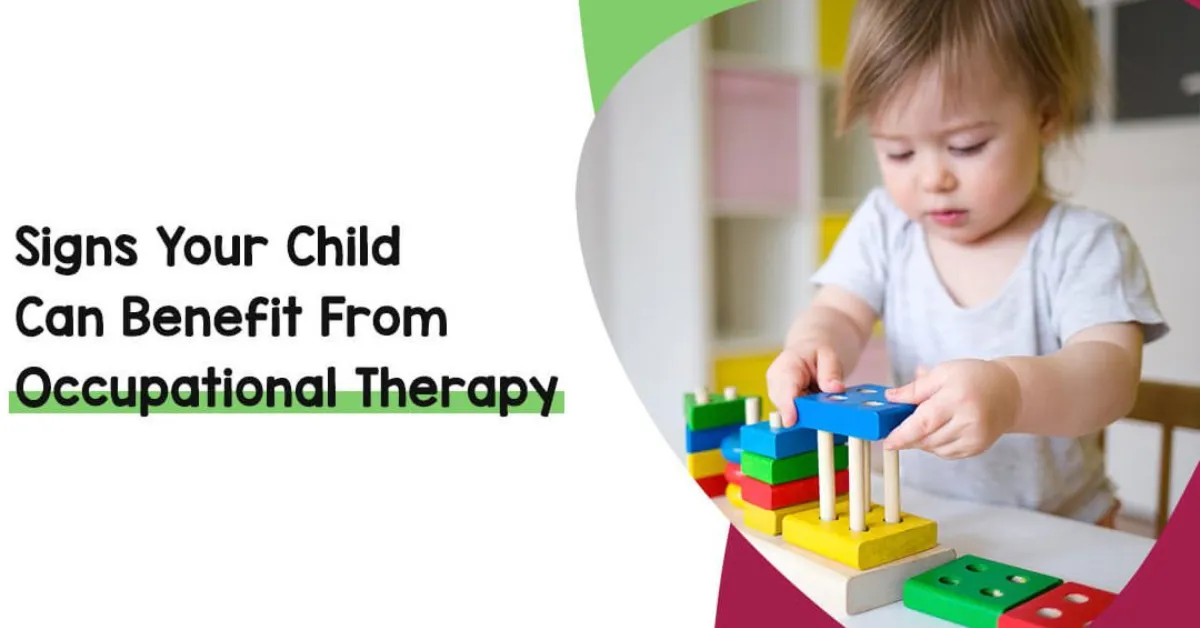 child could benefit from occupational therapy