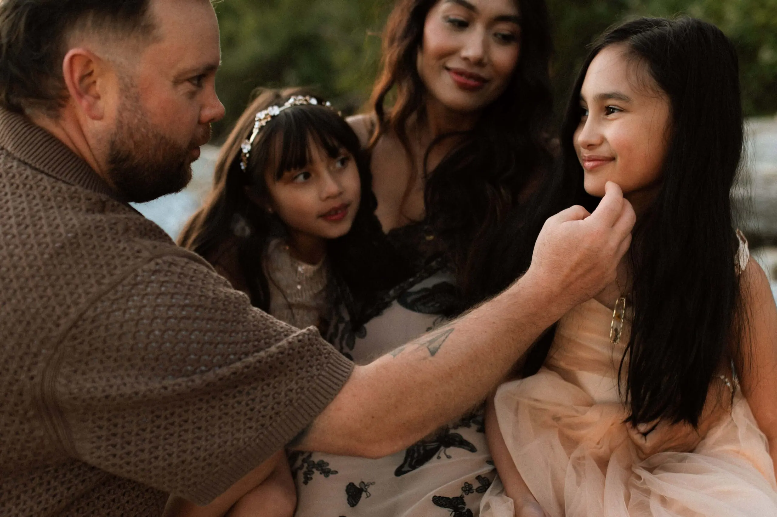 Judge weighing best interests of the child factors in a step-parent custody case