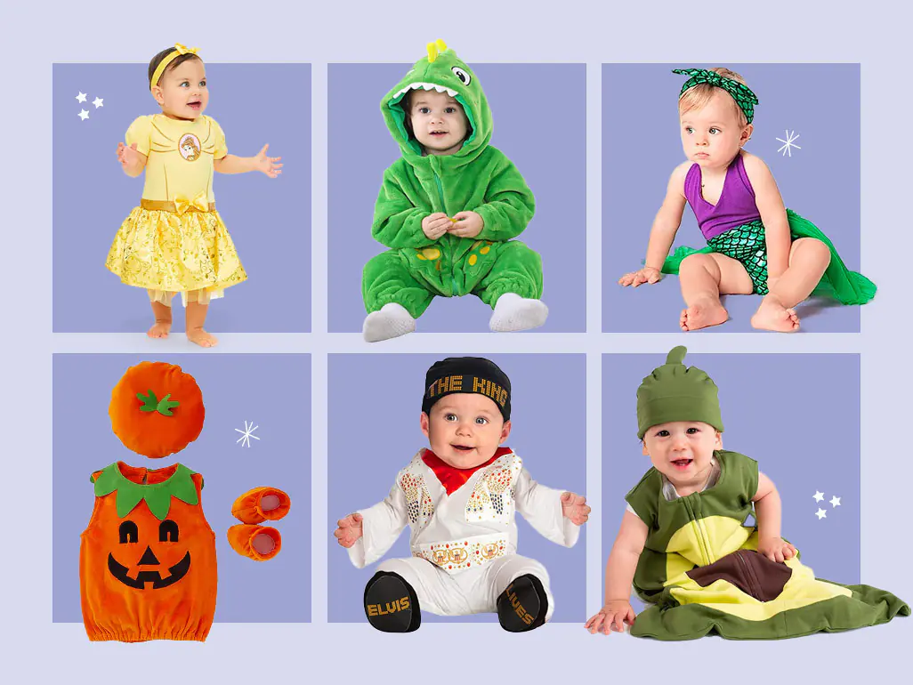 10 easy baby fancy dress ideas lion, dinosaur, avocado, and pumpkin costumes safe for any age or gender